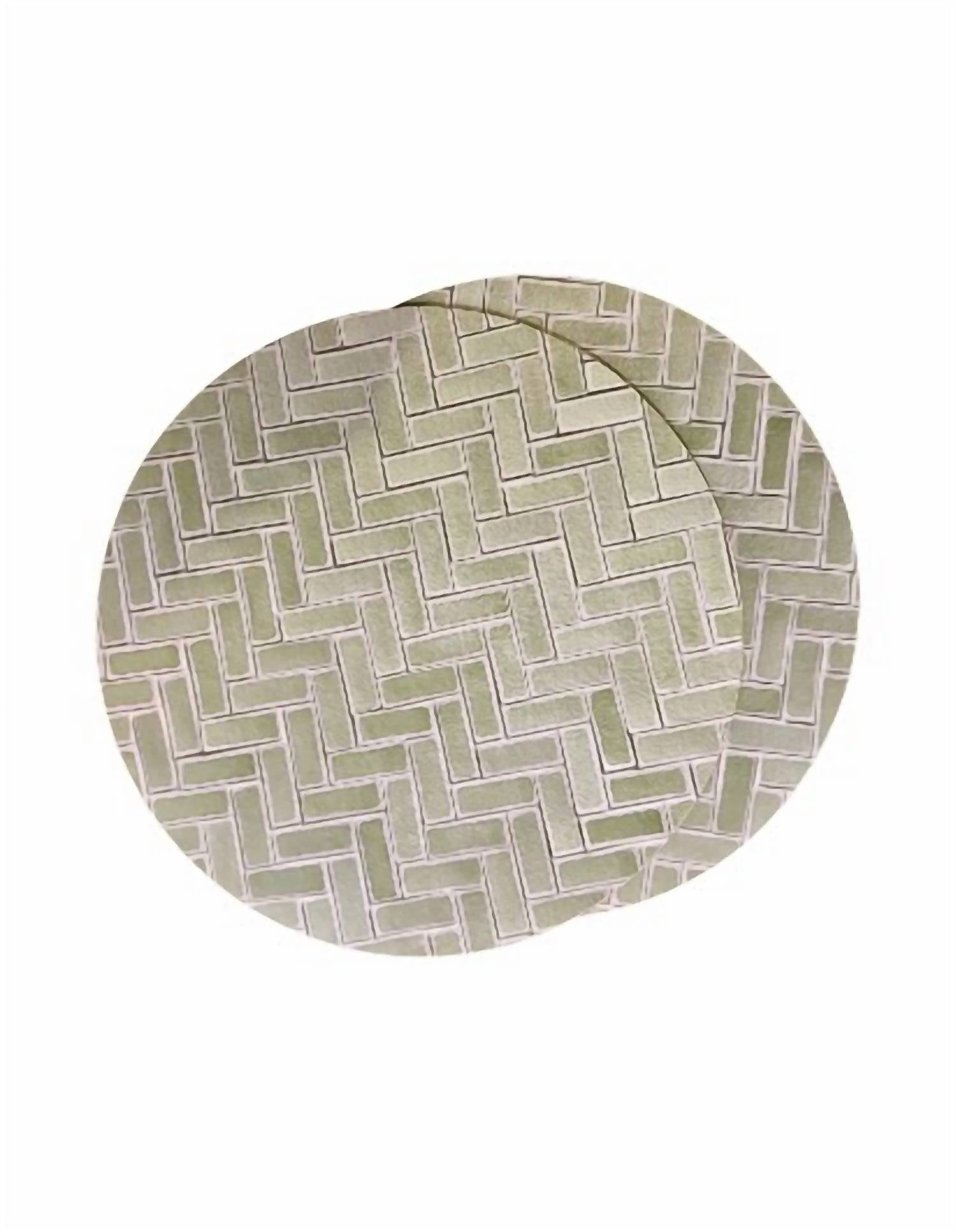 Nina D - Round Cork Back Placemats