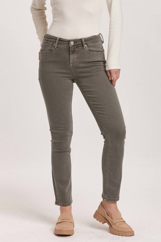 Dear John Denim - Blaire Mid Rise Straight Leg Jeans