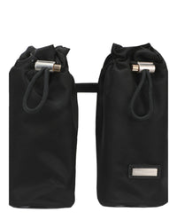 Salvatore Ferragamo Women's Double-bottle Belt Bag in black - women's bag - alternate view