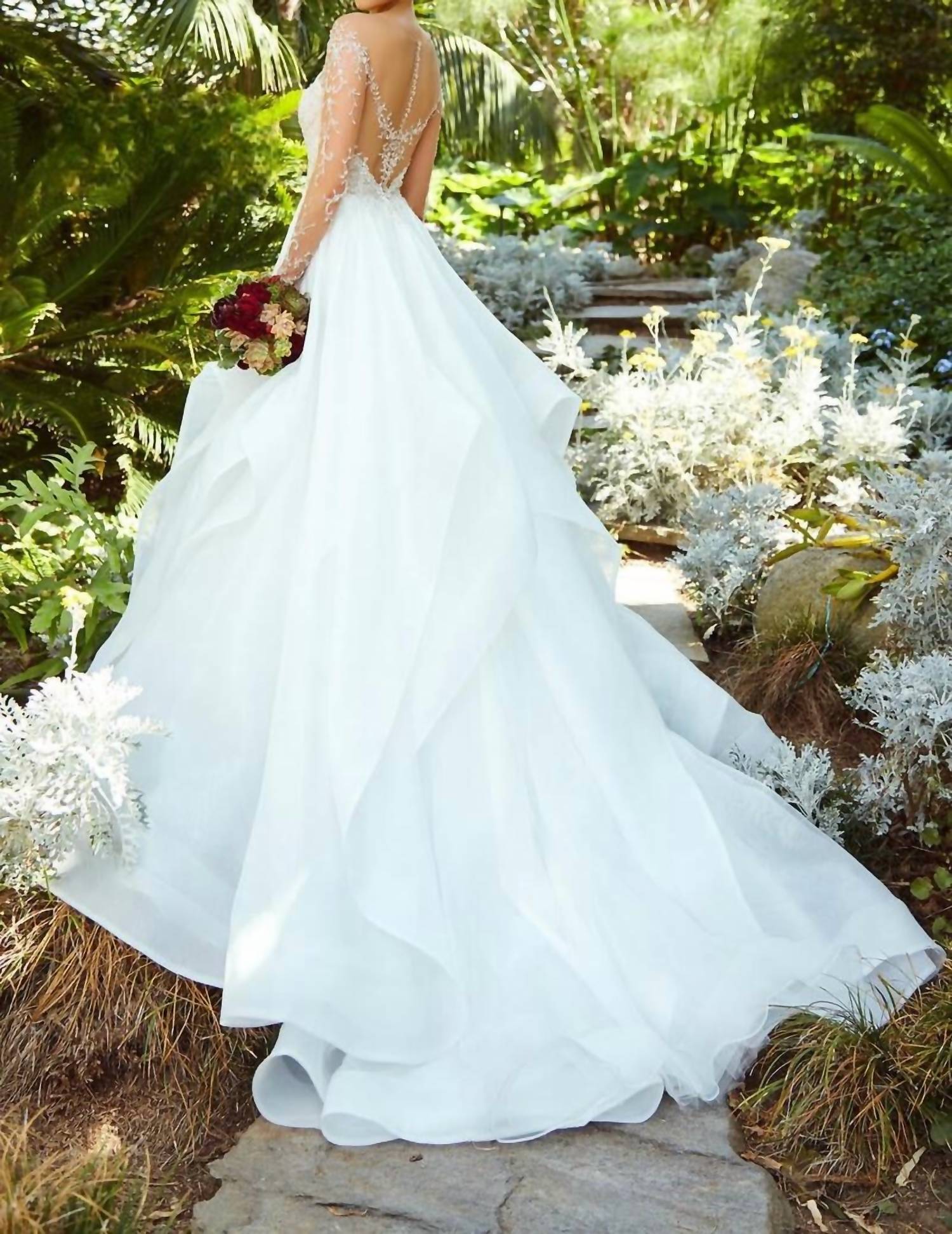 Kitty Chen Couture - Bibi Ruffled Wedding Dress