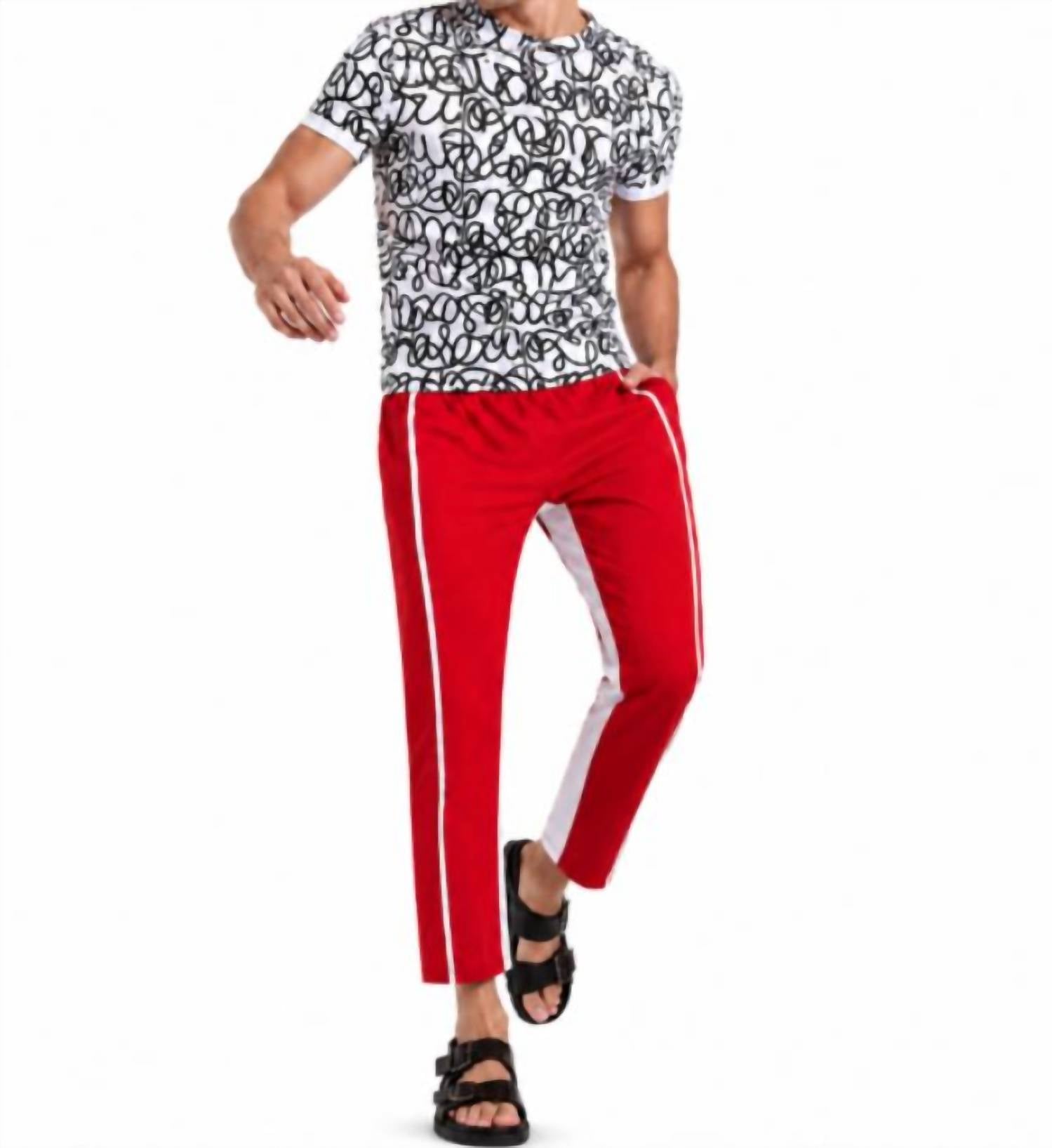 The Athletic Side Of Us - Graffiti Print Shirt & Pant Set – Organic Cotton Street Art Two-piece