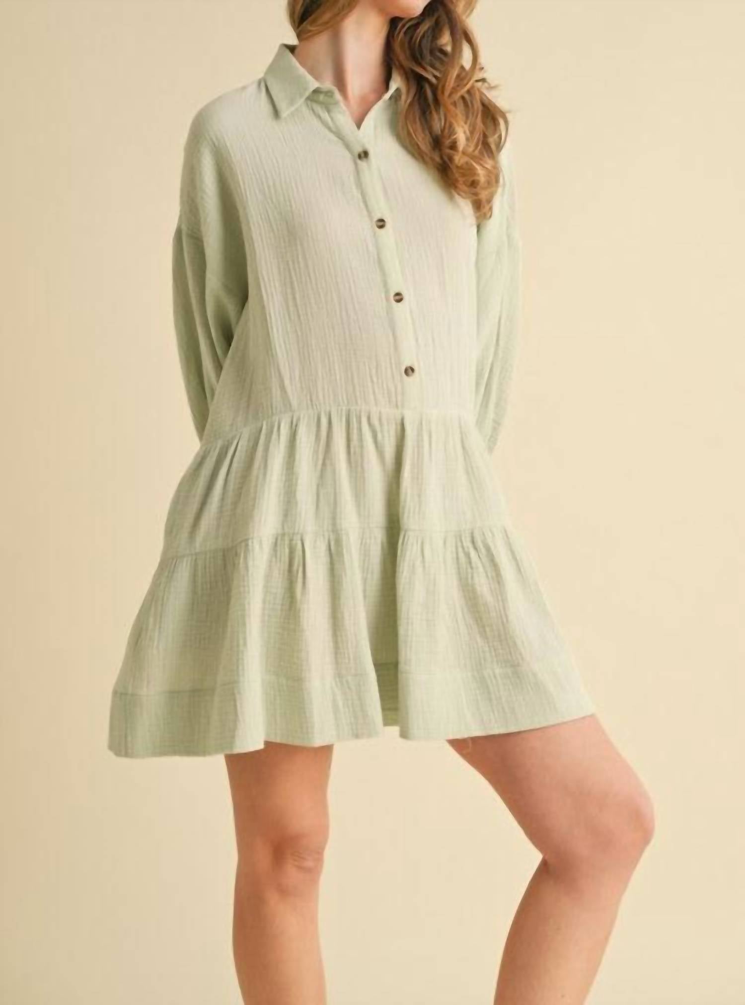 Camellia - Cotton guaze dress