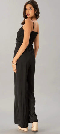Lola & Sophie - Satin Fitted Jumpsuit