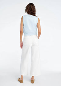 Favorite Daughter The Cecilia Tank in sky blue - women's tank top - detail view