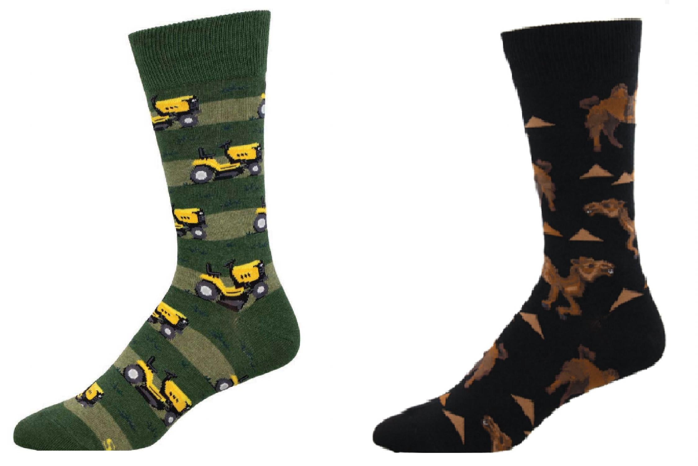 SOCKSMITH Men's Lawn Mower & Hump Day Hero Socks - Set Of 2 Pair in multi - men's item