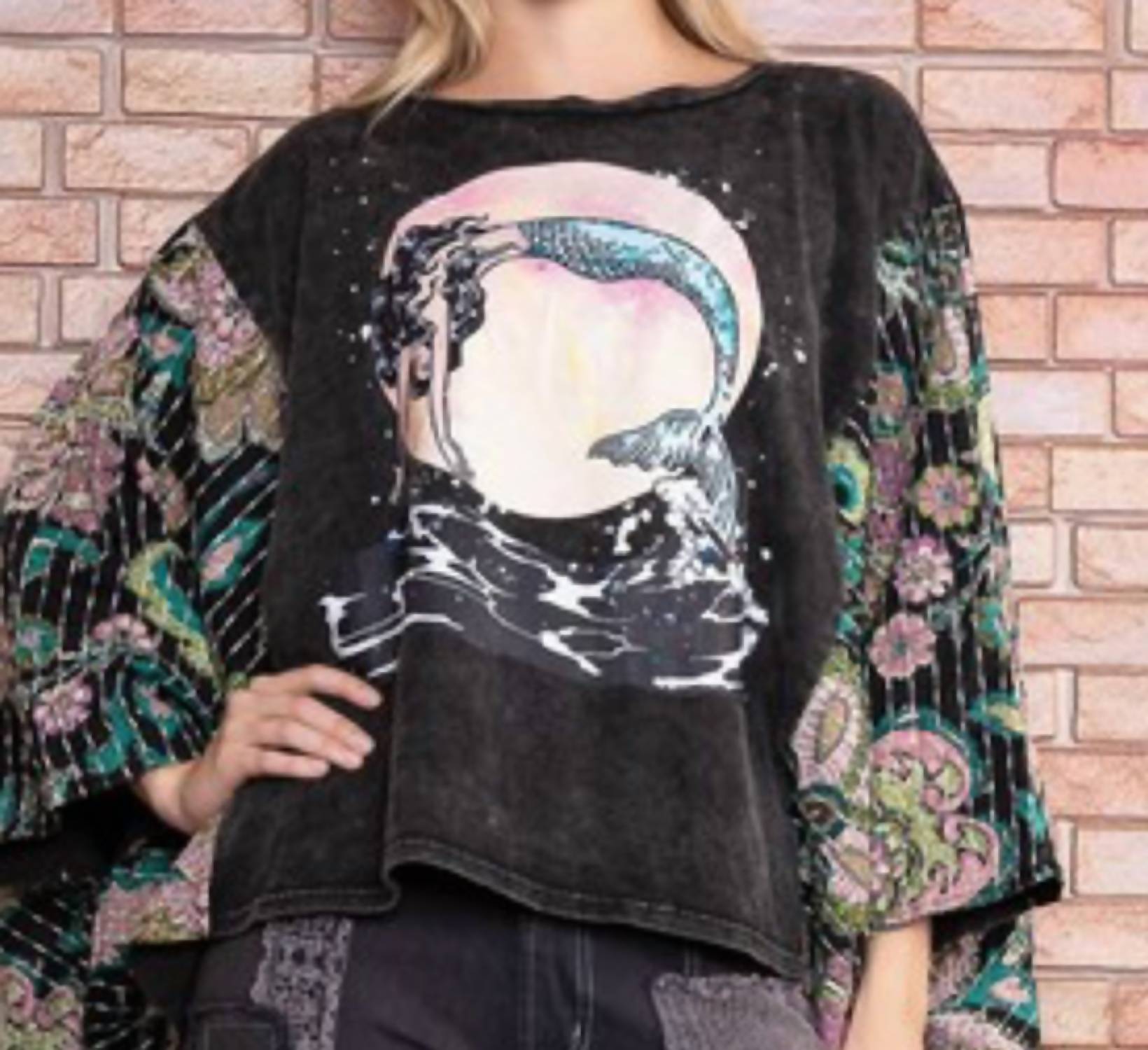 Blue Velvet - Mermaid Top
