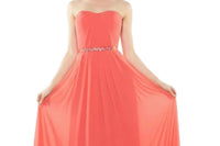 Last Dress - Radiant Elegance Strapless A-line Gown