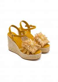 Paloma Barcelo - Women's Fannie Braided Floral Sandals