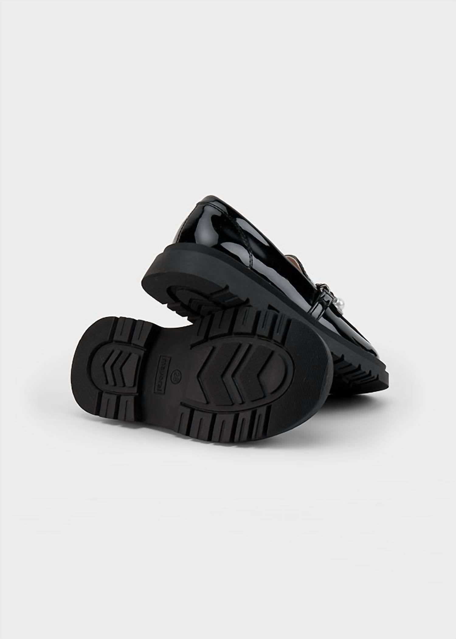 Mayoral - Girls' Patent Chain Loafer