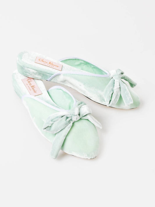 Olivia Morris At Home - Women's Daphne Bow Slipper