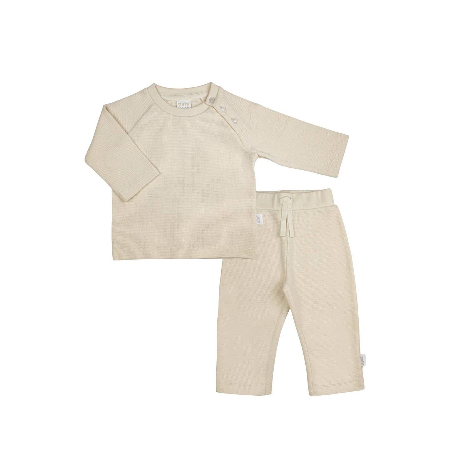 Paty - Kid's Waffle Knit Set