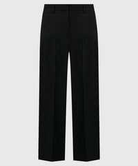 Theory - High‑rise Cropped Straight‑leg Trousers