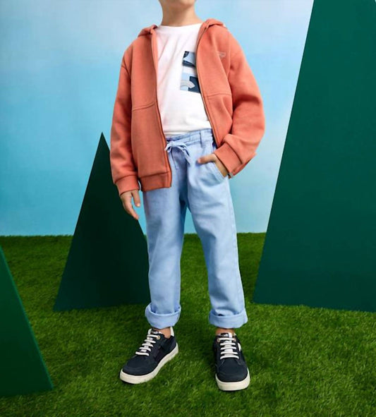 Mayoral - Boy's Linen Trousers With Drawstring