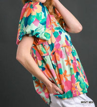 Umgee - Puff Sleeve Blouse