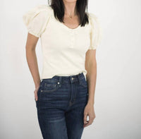 &Merci - Arleth Puff Sleeve Top