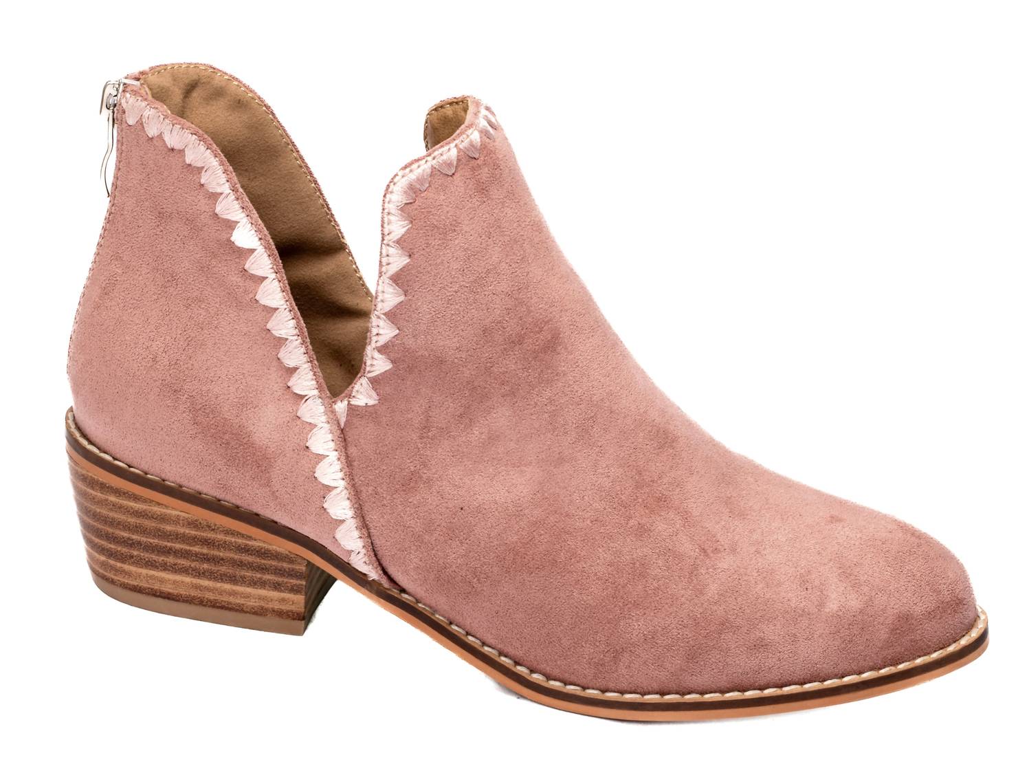 Corkys Footwear Women's Spice It Up Bootie in blush - women's shoe