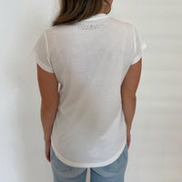 Suzi Roher - Karlie Crew Neck Tee