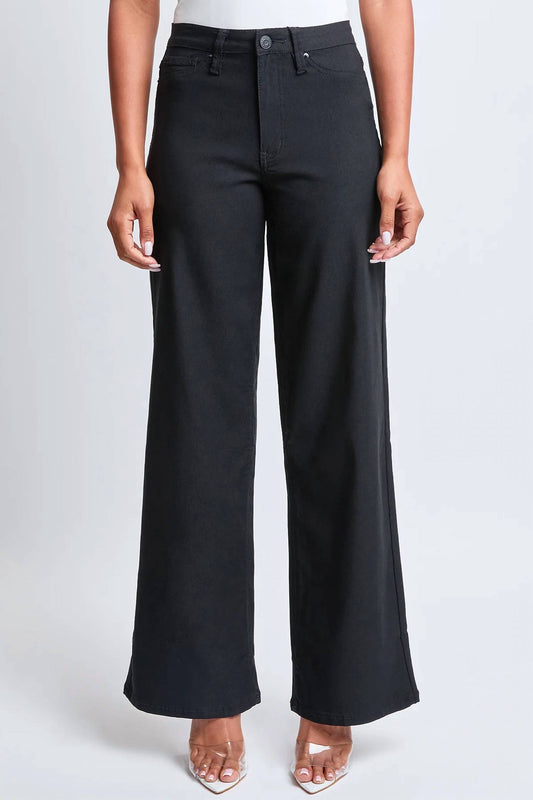 Ymi - Missy High-Rise Hyperstretch Wide Leg Jeans