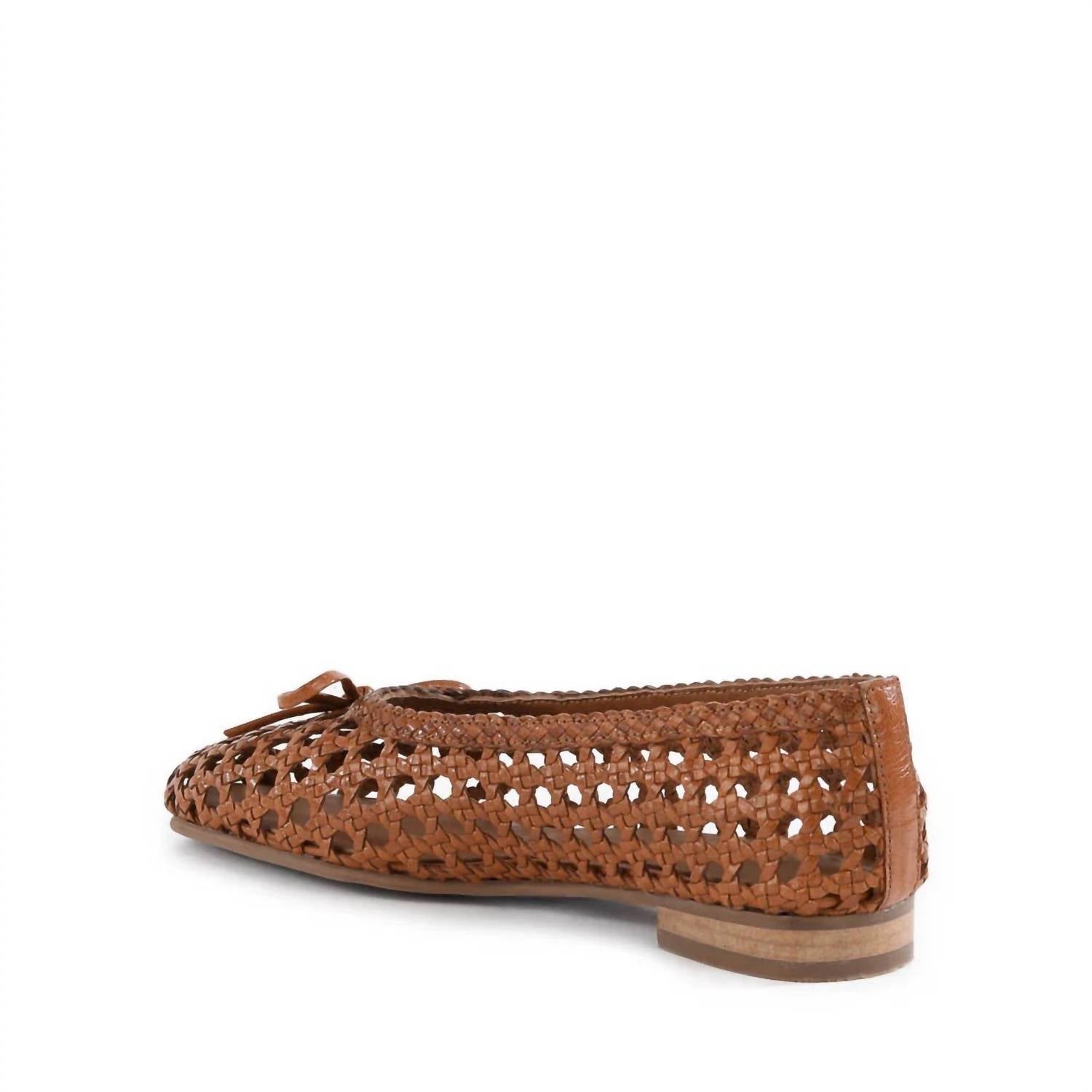 Seychelles - Women's Flagstaff Woven Leather Flat Shoes