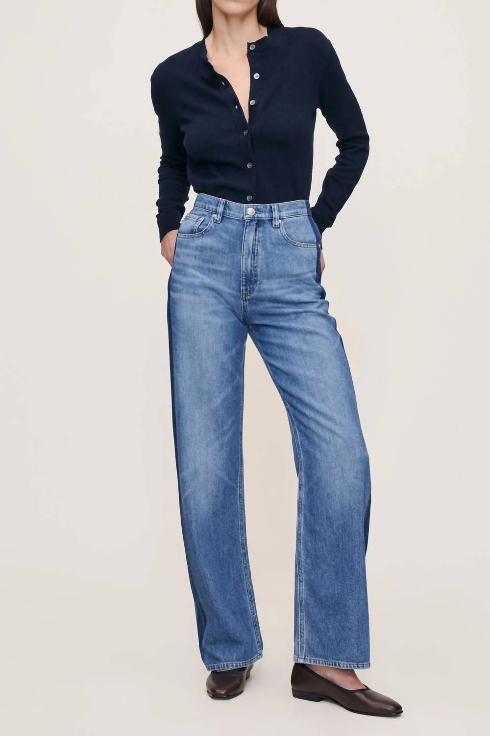 Dl1961 - Women'S - Karmine Refined Wide Leg Pants