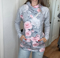 Michelle Mae - Zoey Zip Cowl Neck Jacket