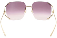 Gucci - Women's Square Non Polarized Sunglasses 0646s - 003