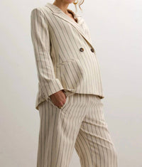 Hatch - Soft Tailored Twill Blazer - Maternity