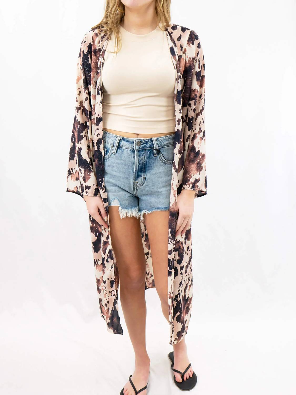 Adrienne - Metallic Duster