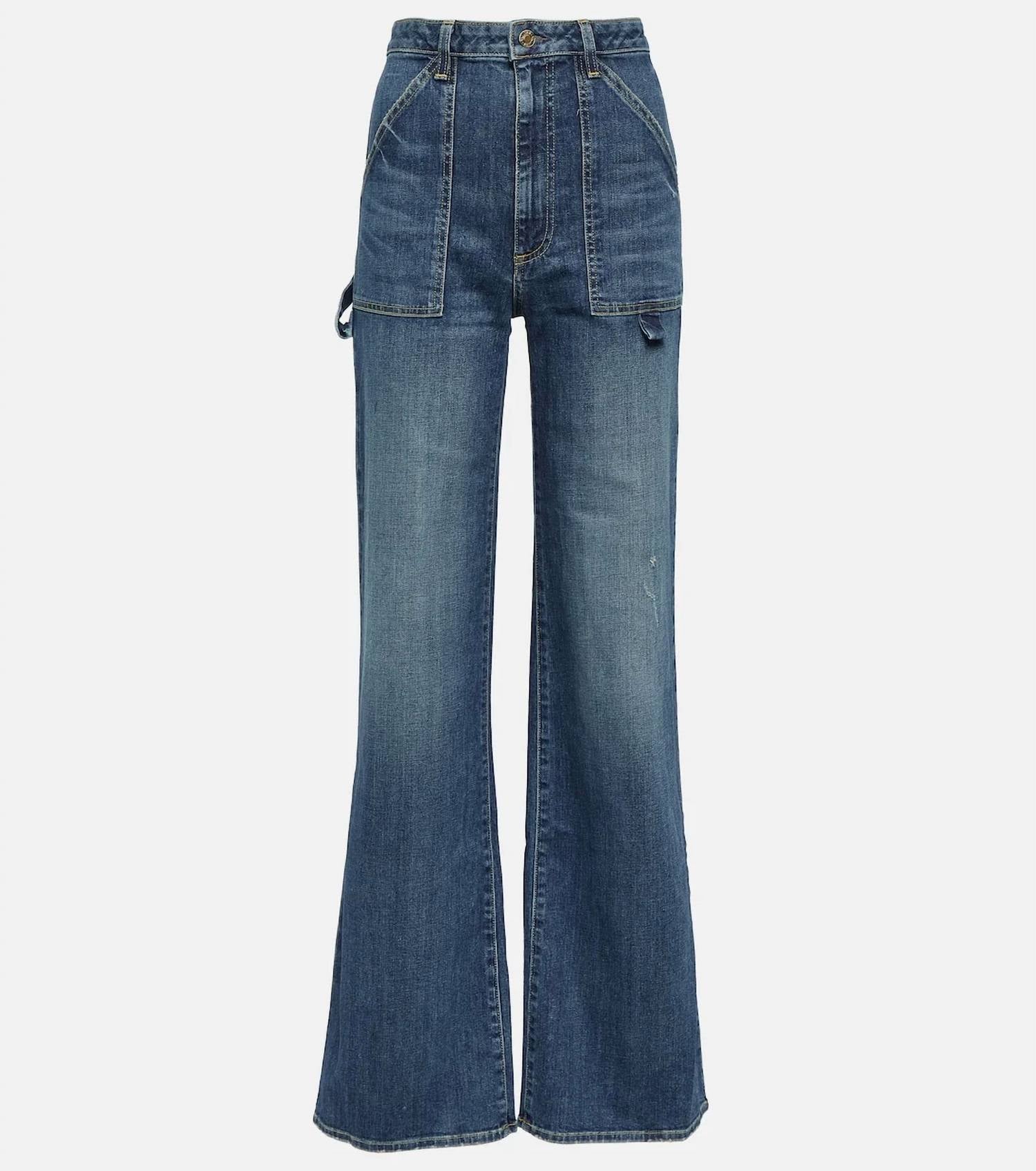 Nili Lotan - Quentin Wide Leg Jeans