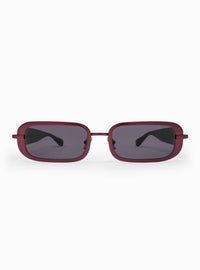 Aperçu Eyewear Women's Emna Sunglasses in garnet - women's accessory - detail view