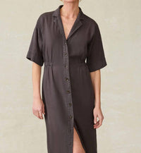 Faherty - Topanga Drape Shirtdress