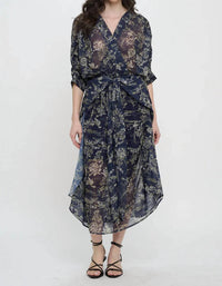 Meet Me In Santorini - Winter Odyssey Maxi Dress