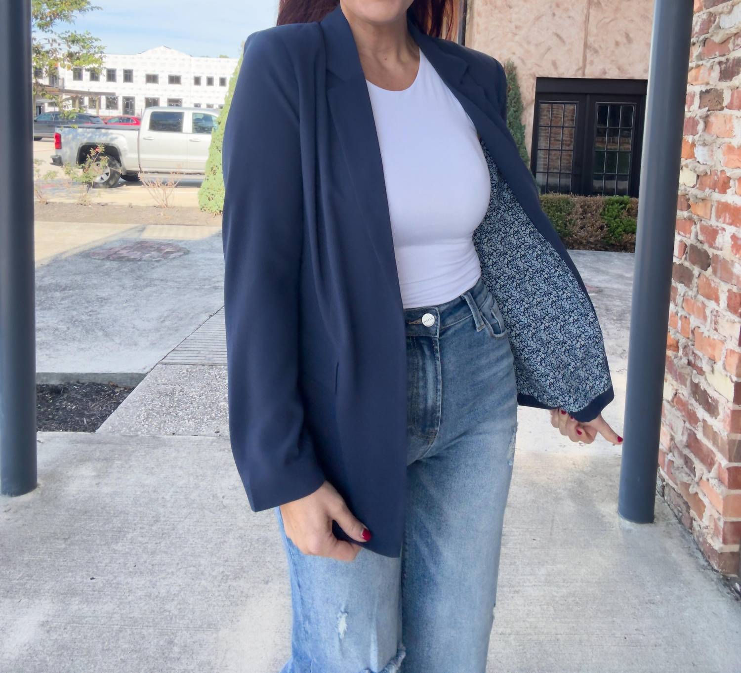 Skies Are Blue - Emmie Blazer
