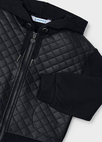 Mayoral - Girls Combined Quilted Jacket