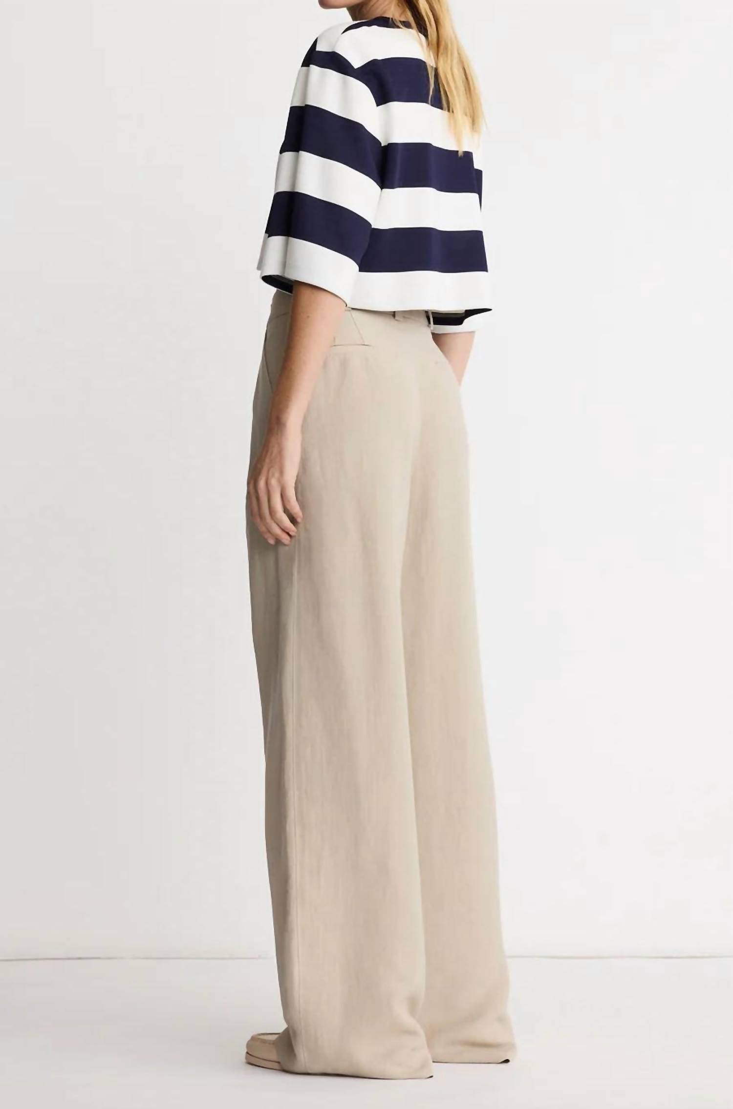 Smythe - Women's Cropped Swing Tee
