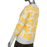 Tribal - Women's Long Sleeve V-neck Intarsia Sweater