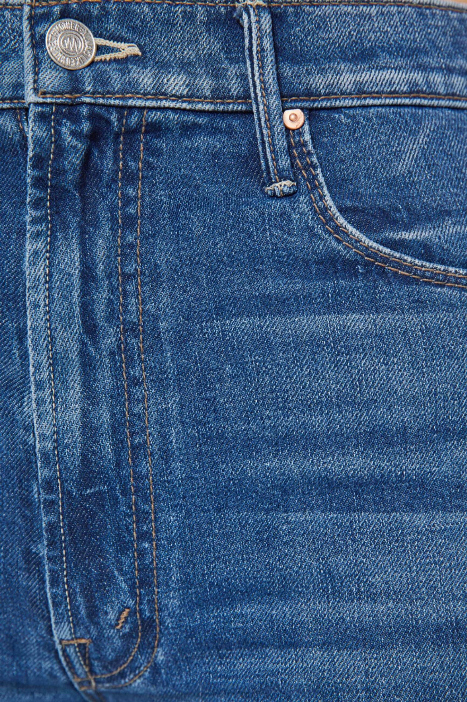 Mother - Maven Wide Hem Ankle Jeans