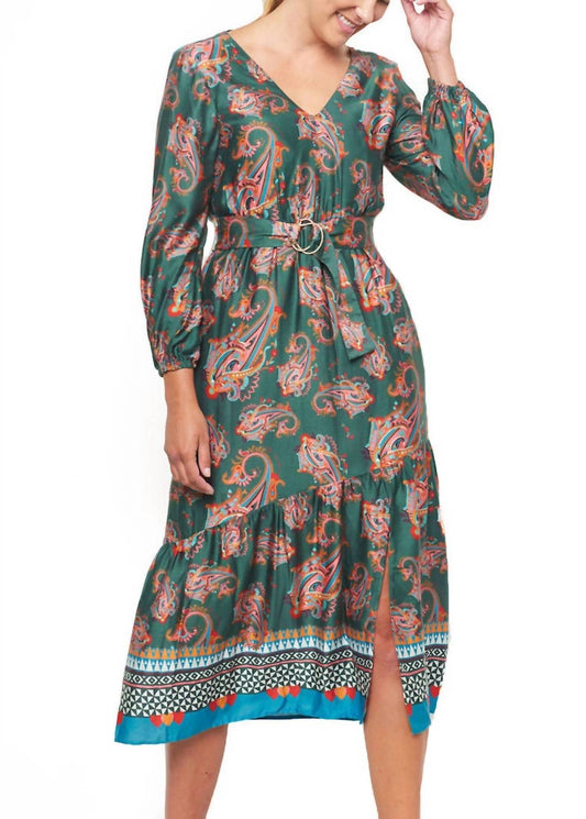 Paisley Midi Dress