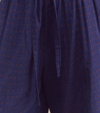 Amente - Drawstring Wide Leg Pants
