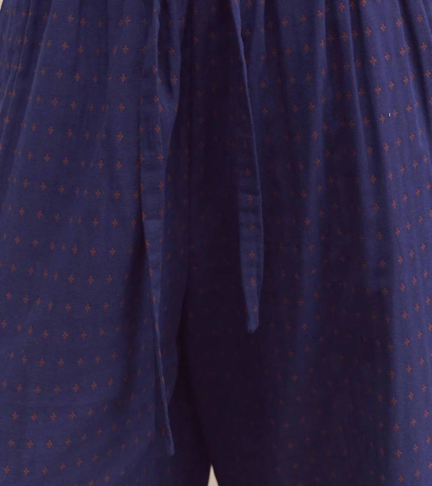 Amente - Drawstring Wide Leg Pants