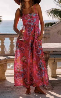 Beach Riot - Rianne Floral Cover-up Maxi Dress