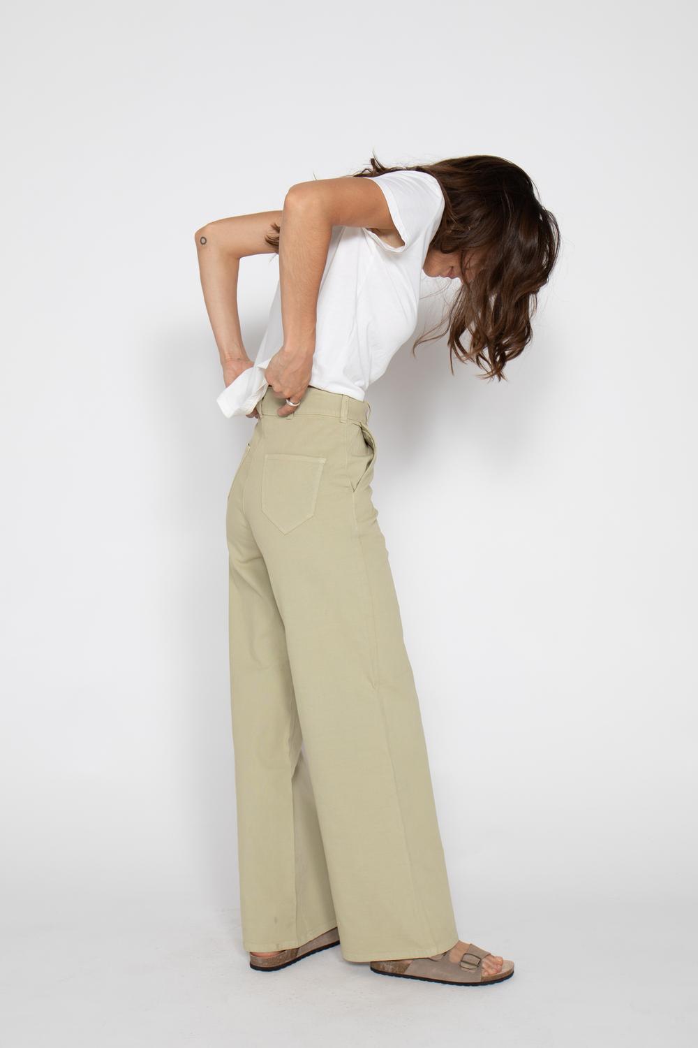 Oliver Logan - Flora Stretch High Rise Trousers