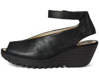 Fly London - Women's Yala376fly Perf Wedge Sandal