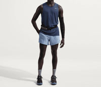 NIKE Stride Dri-fit 5in Shorts in work blue reflective silv - men's shorts - view 4