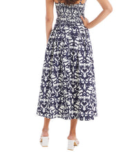 ALLISON NEW YORK Natalie Midi Dress in damask - women's dress - detail view