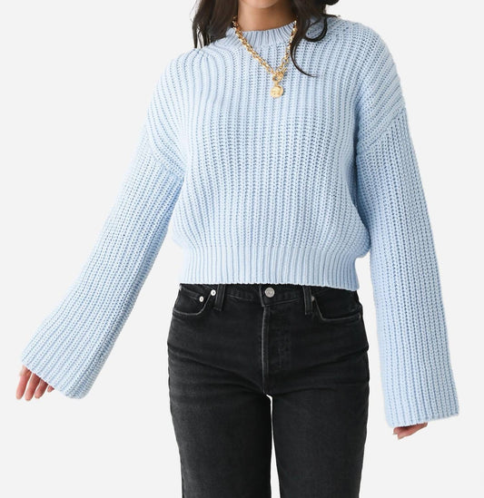 Never A Wallflower - Chunky Crewneck Sweater