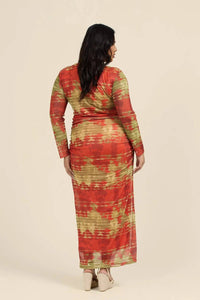Fashion Szn Curve - Long Sleeve Maxi Dress