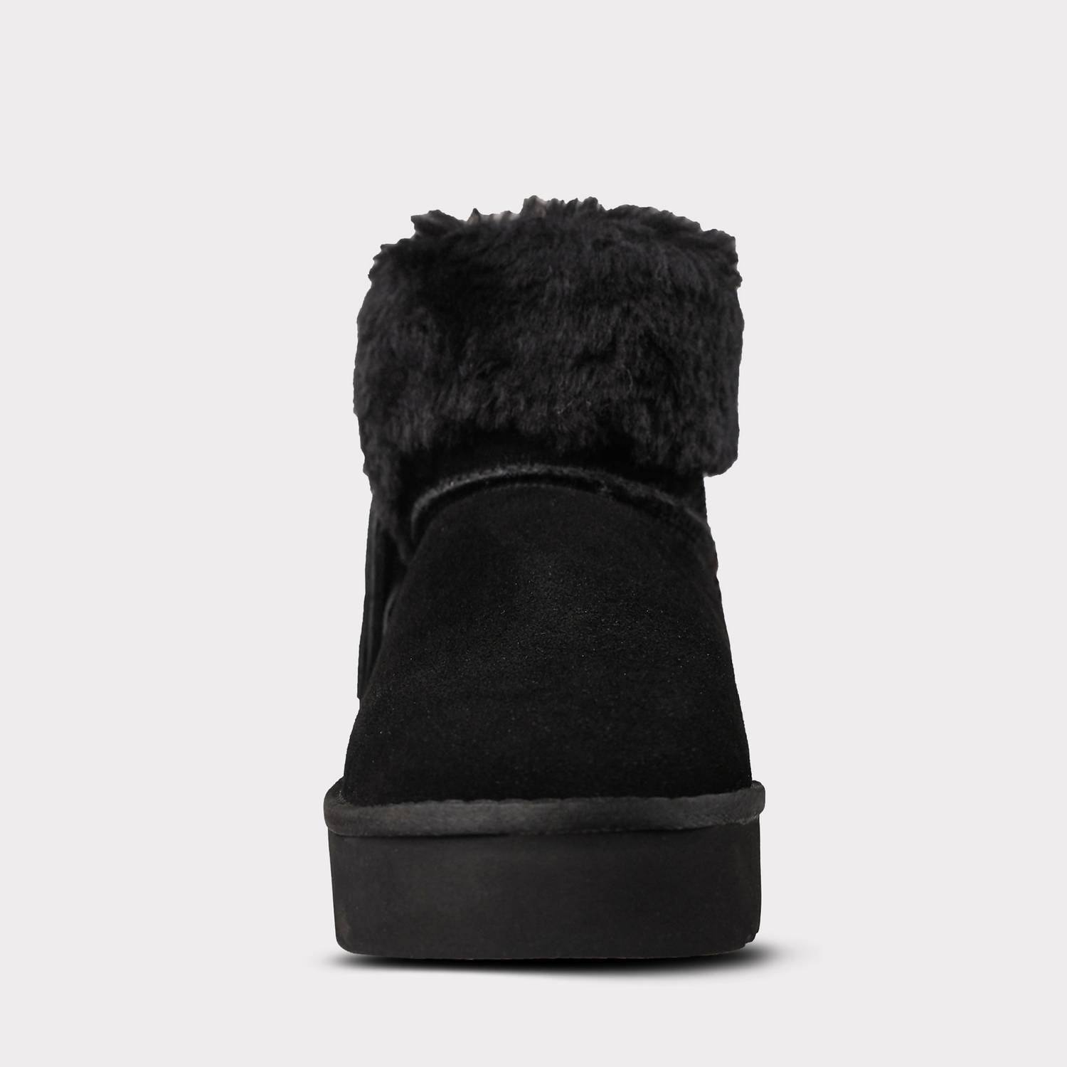Lamo Women's Amari Suede Platform Boot in black - women's shoe - view 5