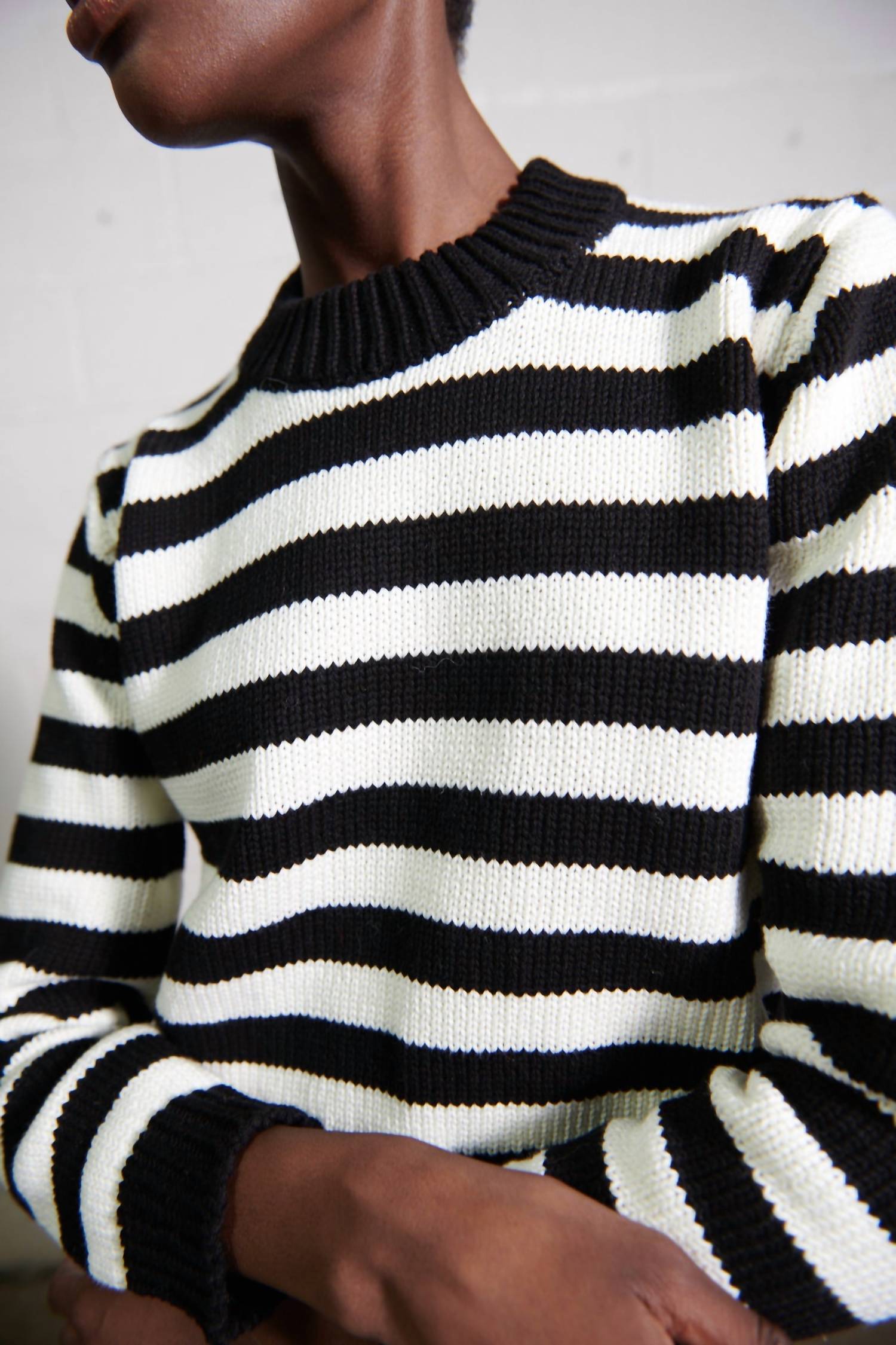 Maria Stanley - Shrunken Cotton Jumper