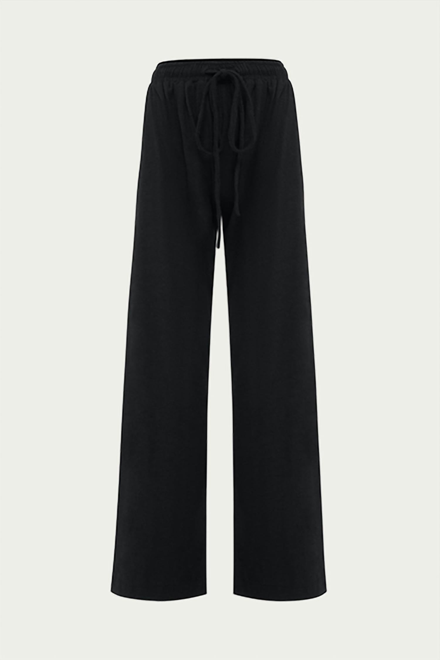 ORA SILK-WOOL LOUNGE PANT